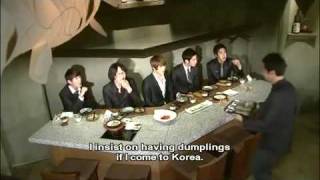 [Eng Subs]All About TVXQ Season 3 [Disc3] Dinner with TVXQ at E-table 1/4
