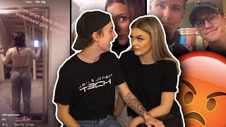 REAGERAR PÅ TIKTOK!! [MOA BLIR SUR]??