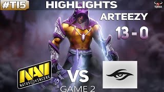 Dota 2 TI5 | Arteezy - Anti mage | EPIC fights! | [Na`Vi vs Team Secret]