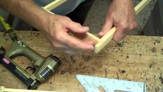 Making/Assembling a wooden frame for a Bee hive - Beekeeping Video Instructions