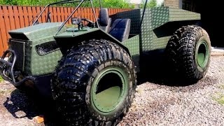 Вездеход "Шмель" с шарнирно-сочлененной рамой