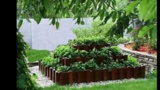 Грядки под клубнику. Вертикальные грядки для клубники своими руками