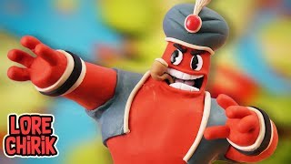 Making Djimmi The Great boss from Cuphead in POLYMER CLAY!