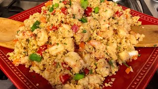 Cauliflower Shrimp Fried Rice