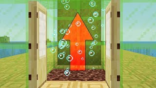 NEW 1.13 WATER MECHANICS! Water Elevator, Kelp Farm (Minecraft Snapshot)