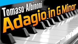 Adagio in G Minor. Очень красивая мелодия на фортепиано.