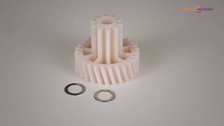 Шестерня средняя для мясорубки Kenwood KW715563