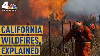 Explaining the Weather Factors Fueling the California Wildfires | NBC New York