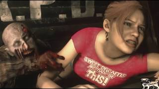 Resident Evil 2 Remake - ¡Una Escena Varios Trajes!
