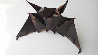 Красивая летучая мышь оригами (Andrea Mantler), Beautiful bat origami