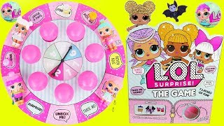 LOL Surprise Doll Board Game with Lil Sisters