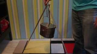 Тренога для костра своими руками. Tripod for the campfire with his hands.
