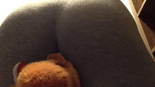 Kristi Farts on Stuffed Animal