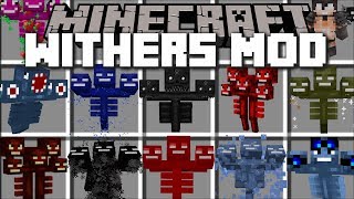 Minecraft WITHER MOD / FIGHT AND SURVIVE AGAINST EVIL WITHER STORM!! Minecraft