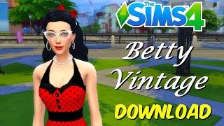 Betty Vintage | Download | THE SIMS 4