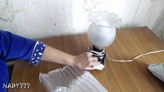 Распаковка посылки из Китая с Aliexpress (алиэкспресс) - лампочка с звуковым датчиком