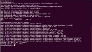 How to install codeblocks on Ubuntu 16