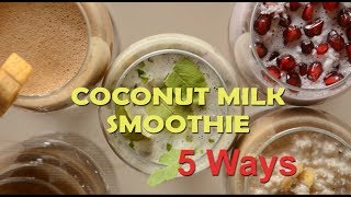 Coconut Milk Smoothie - Paleo/Keto/Low Carb | Coconut Smoothie recipes