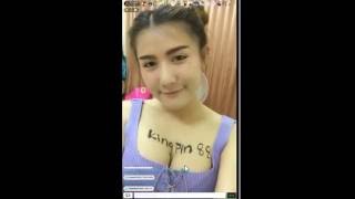Big boom Cute thai girl show in bigo live