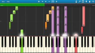 Extreme - More Than Words - Piano Tutorial - How to play - Synthesia