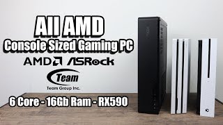 All AMD Console Sized Gaming PC - Node 202 - Ryzen 2600 - RX590