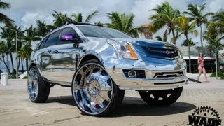 Tate Design : All Chrome SRX on 32" Forgiatos www.WhipsByWade.com