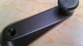 Как снять ручку стеклоподъемника автомобиля