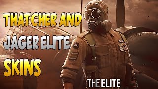 Rainbow Six Siege - THATCHER AND JAGER ELITE SKINS LEAKED