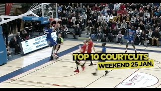 [TOP 10 COURTCUTS FFBB] Weekend du 25 Janvier 2020