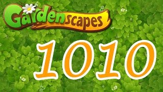 Gardenscapes level 1010