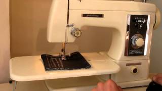 Privileg Nutzstich Voll Zick-Zack 480 Nähmaschine Sewing machine Швейная машина test