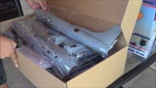 The "NEW FIRST LOOK" HK Models 1/32 B-17G Flying Fortress Model Kit