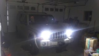 LED Headlights Jeep Commander Cougar Motor (part 2)