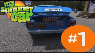 my summer car türkçe #1 //Araba Toplama Simülasyonu