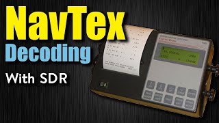 Decoding NavTex with Software Defined Radio - SDRuno RSPdx