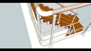 Ставим плагин Curviloft_v1.4a на SketchUp 8 для прорисовки изгиба поверхностей.