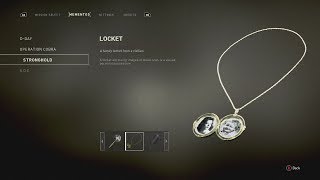 Call Of Duty WW2 StrongHold Mementos/Heroic locations