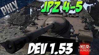 War Thunder TANKS 1.53 -  Jagdpanzer 4-5 - 70km/h POST-WAR SPG