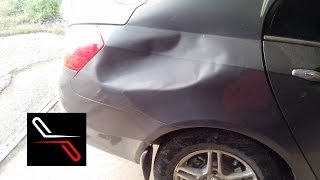 Рихтовка вмятин без покраски-Geely Emgrand - Tutorial