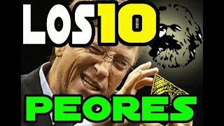 Top 10 Peores Personajes de la Mátrix Actual