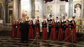 Выступление в Казанском Соборе, Санкт-Петербург - Камерный Хор "Мартаккорд"