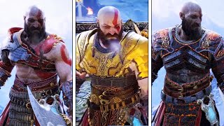 God of War (PS4) Legendary Epic Armor & Weapons Showcase