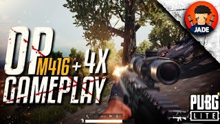 M4 + 4X is OP - Controlling Recoil Like a PRO - PUBG PC Lite Gameplay ??