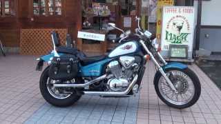 元女子高校生ライダー　HONDA Steed VLX400 本格的アメリカン ホンダ・スティード NC26