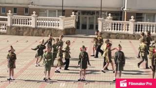 Фестиваль военной песни в Артековской школе. 3-б класс. 2017 год