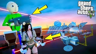 BALDİ UZAYLILARDAN GÜZEL KIZI KURTAR GÖREVİ! - GTA 5