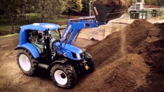 New Holland Methane Power Tractor
