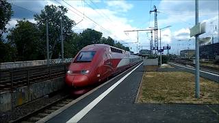 Köln Messe/Deutz mit Thalys, RRX, ICE und IC