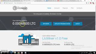 Get free 0.0035 LTC (0.31 USD) per day on one click without invest