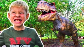 The Best of Dinosaurs Jurassic World Диноварк в Москве это Настоящие динозавры Vlog
